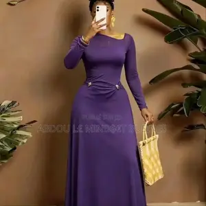 Robe Longue Manches