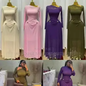 Robe Longue Manches