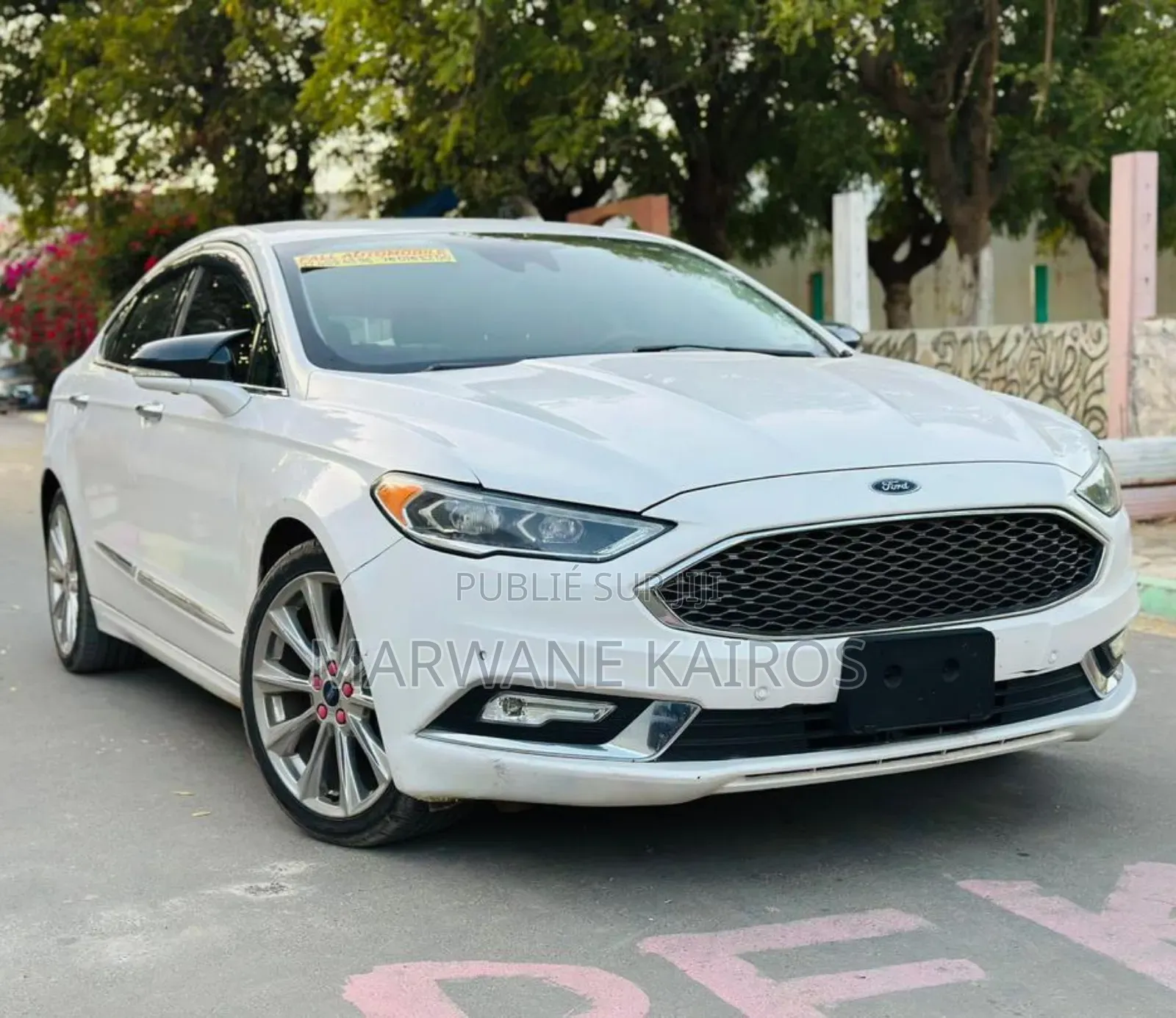 Ford Fusion 2017 Blanc