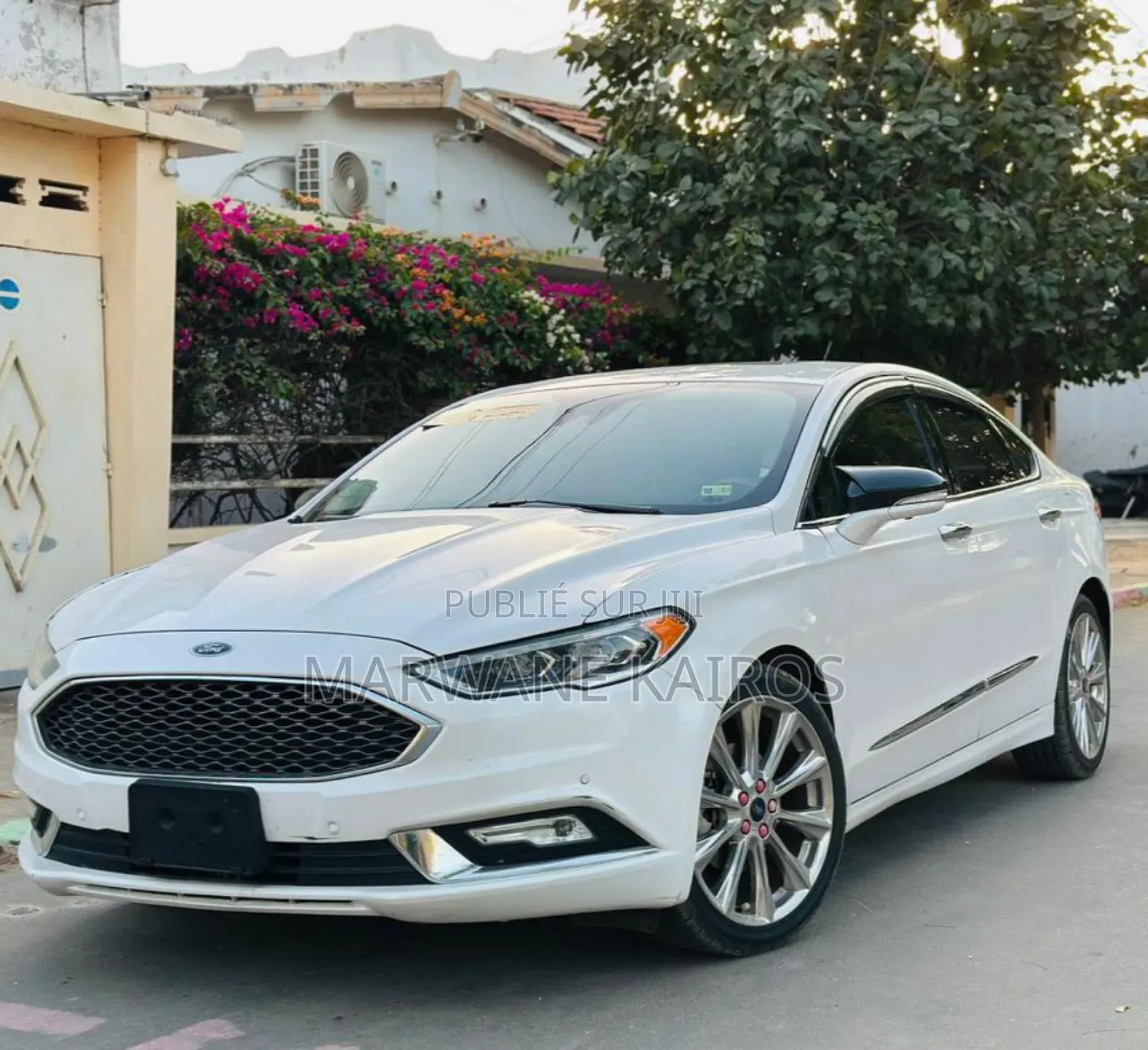 Ford Fusion 2017 Blanc