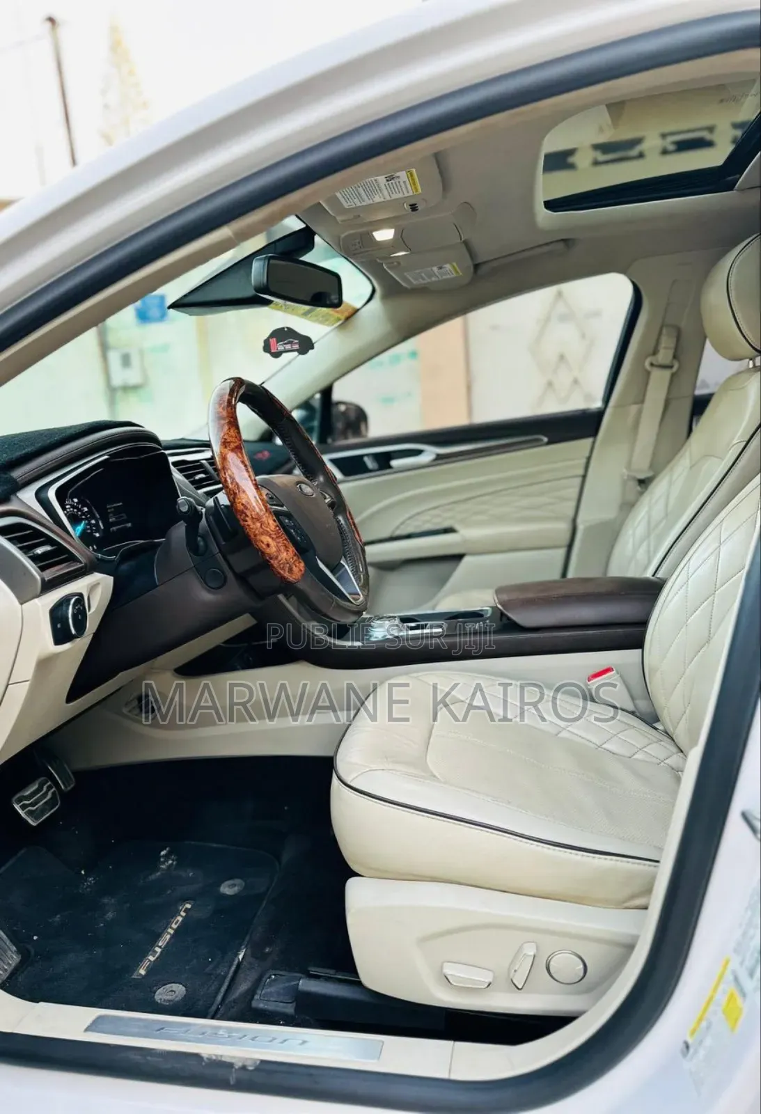 Ford Fusion 2017 Blanc