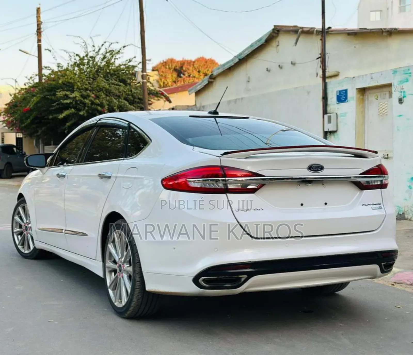 Ford Fusion 2017 Blanc