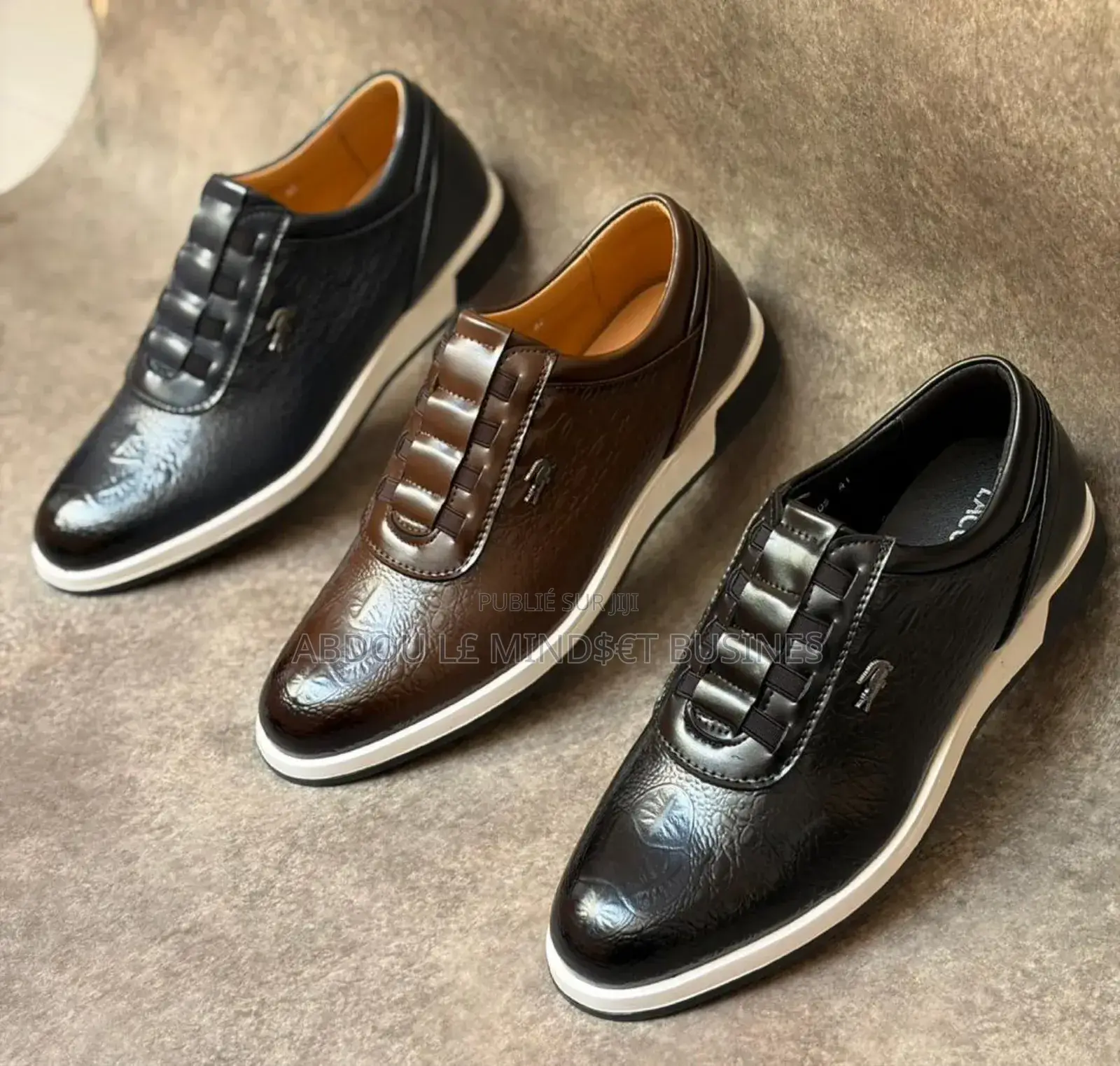 Chaussures d'Homme Original Qualité Disponible