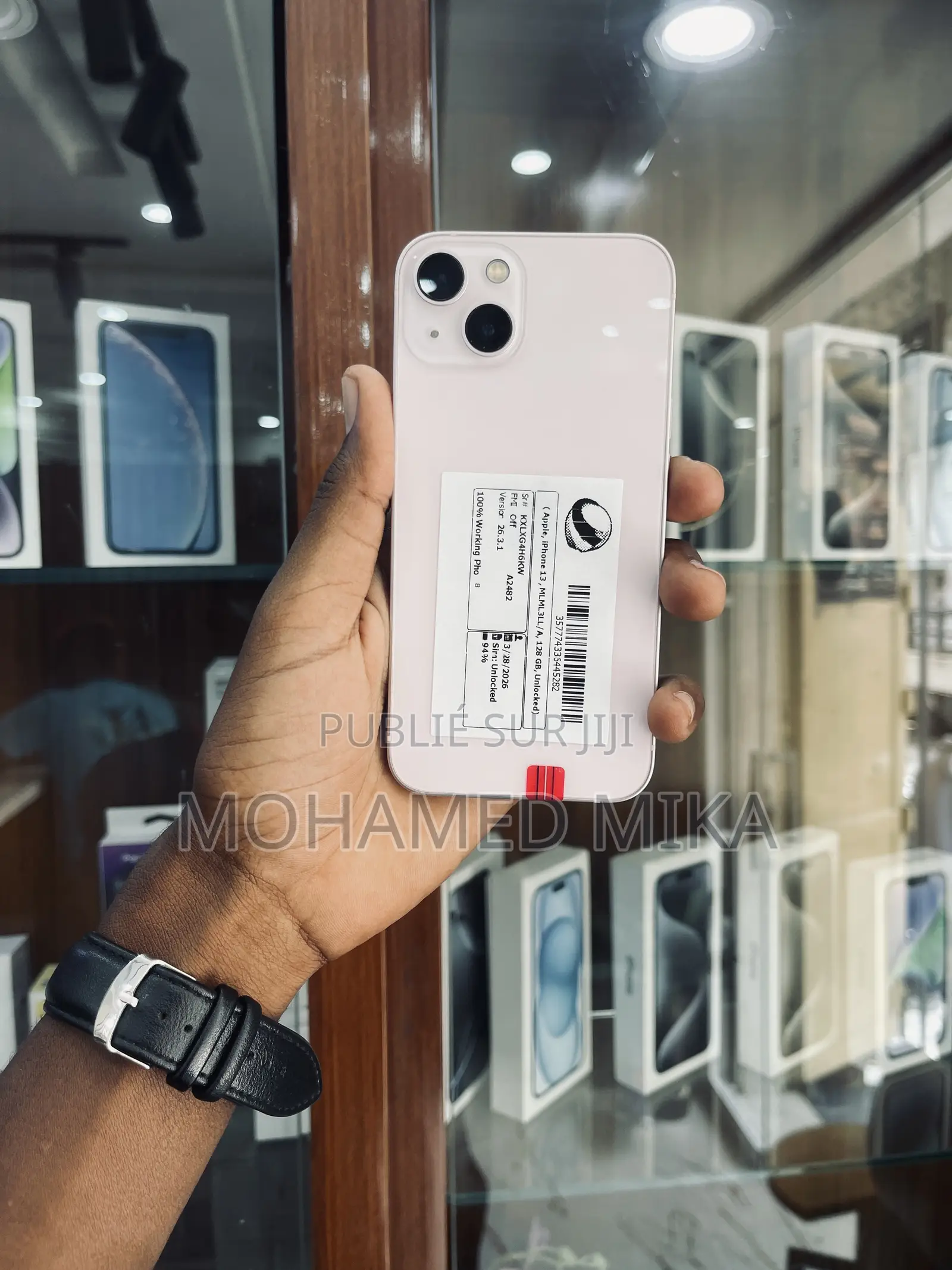 Nouveau Apple iPhone 13 128 GB Rose