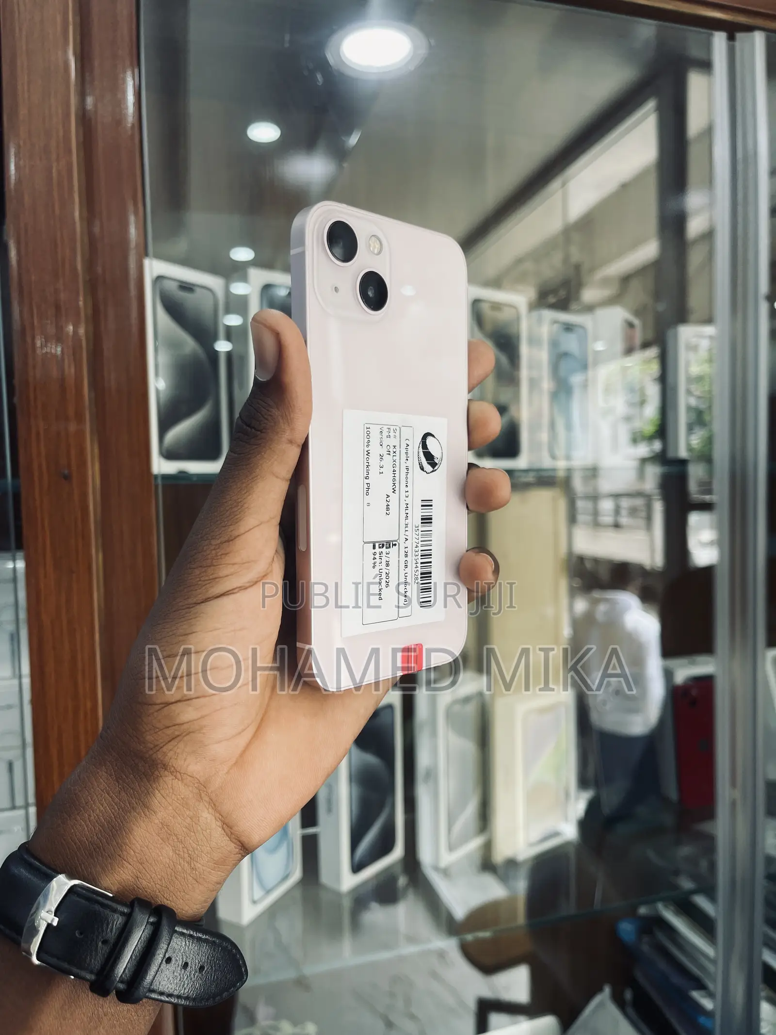 Nouveau Apple iPhone 13 128 GB Rose