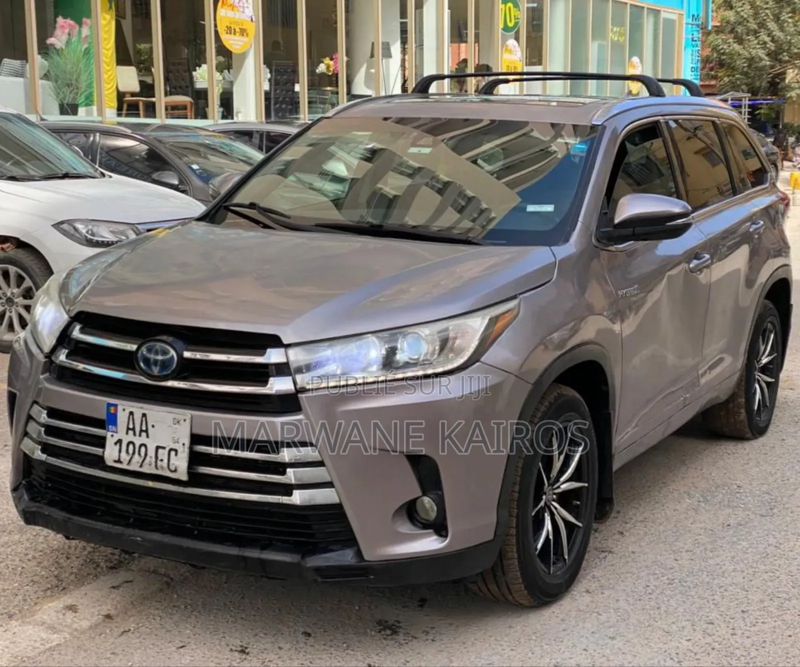 Toyota Highlander Hybrid 2016 Gris