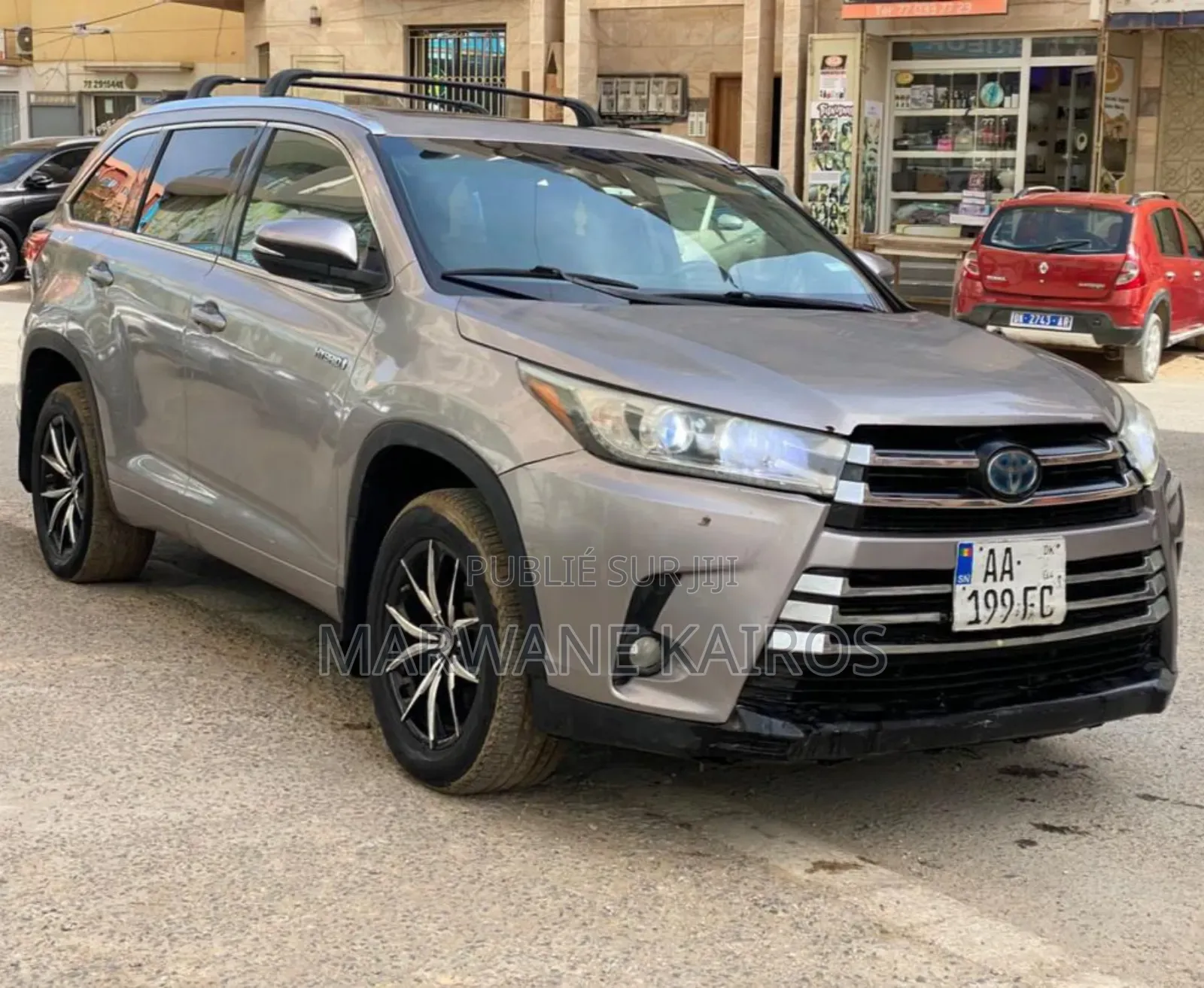 Toyota Highlander Hybrid 2016 Gris