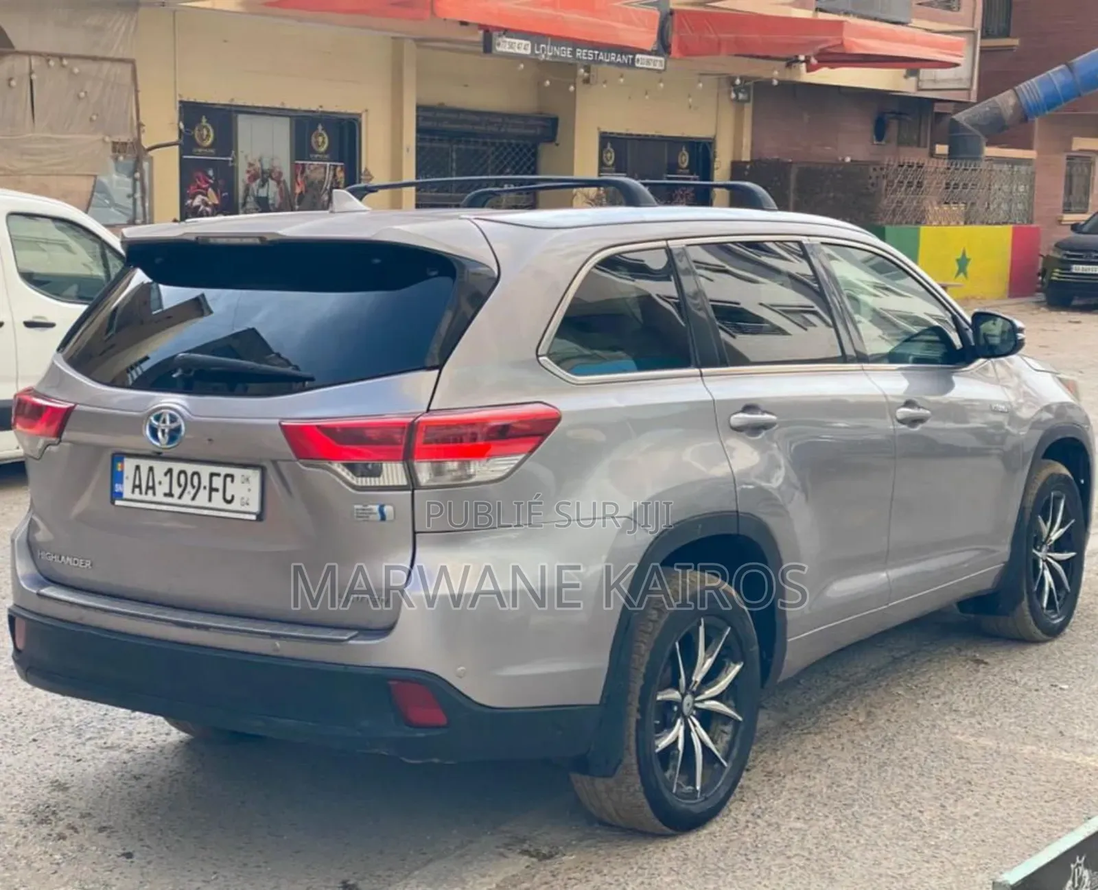 Toyota Highlander Hybrid 2016 Gris