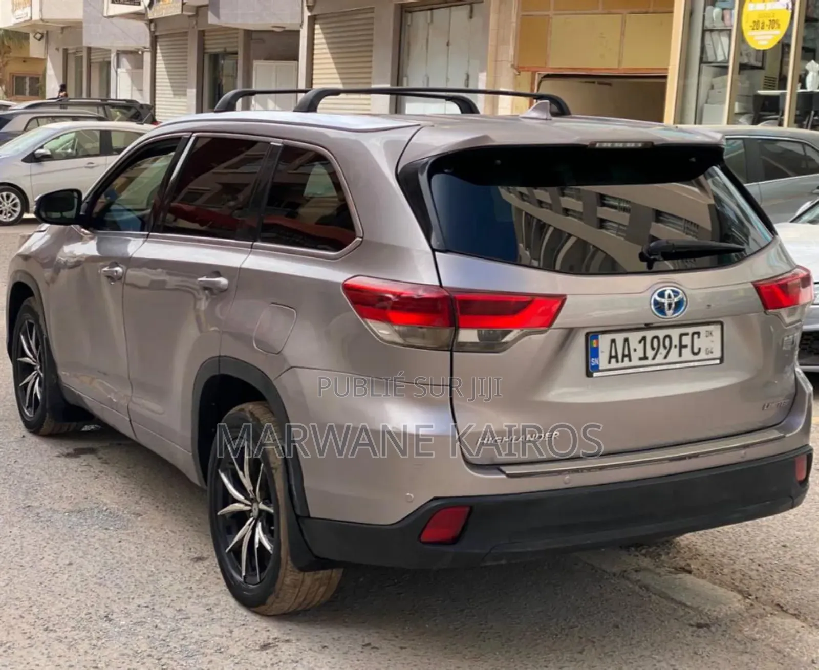 Toyota Highlander Hybrid 2016 Gris