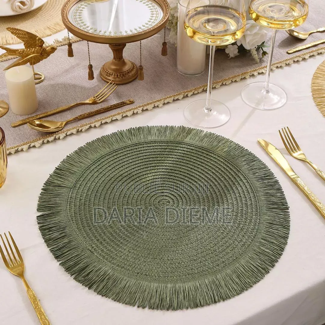 Les 6 PCS Sets De Table Très Chic Et Classe