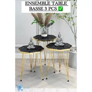 Ensemble Table Basse 3 Pièces