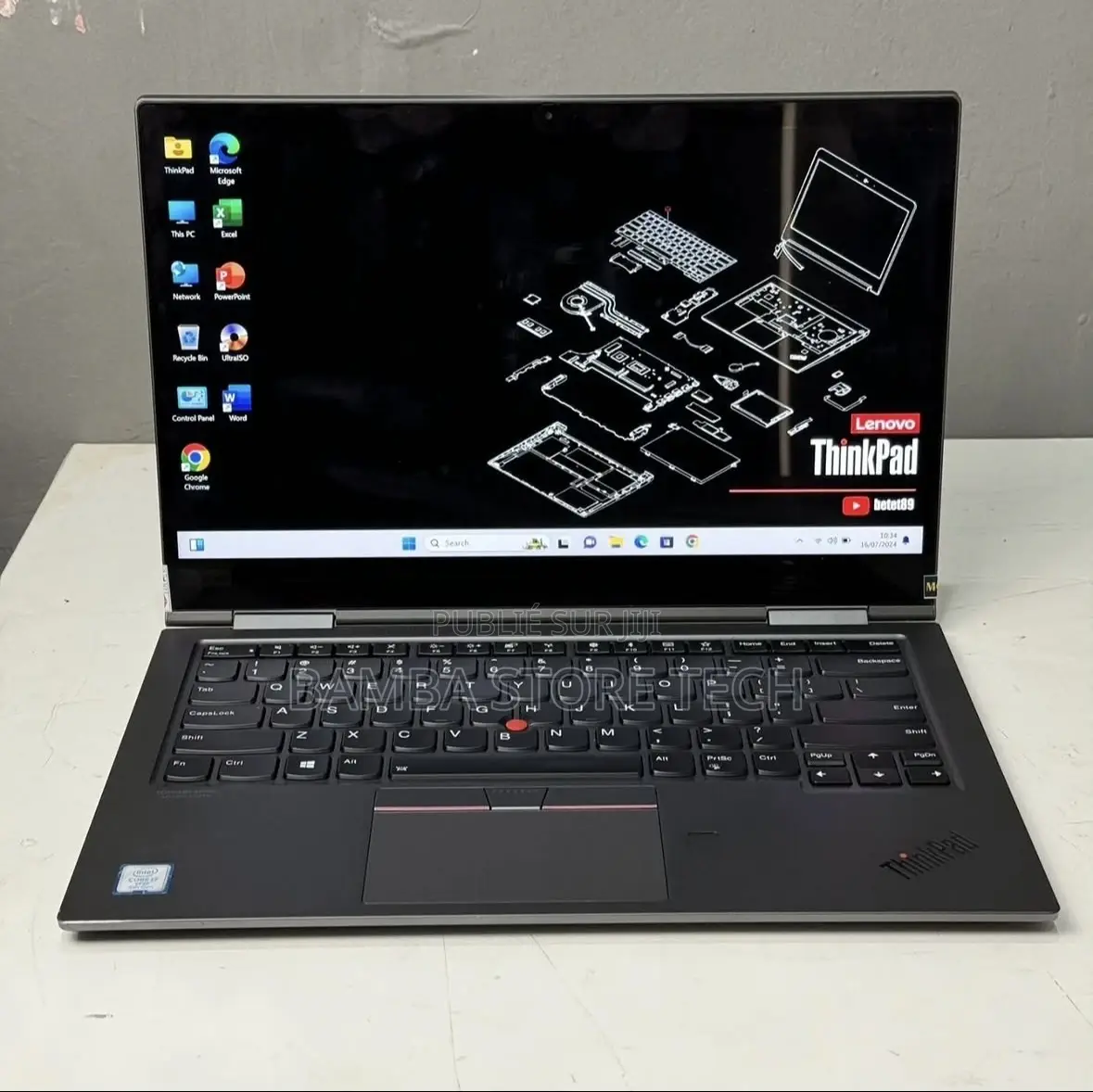 Nouveau Lenovo Thinkpad X1 Yoga 16GB Intel Core i5 SSD 512GB