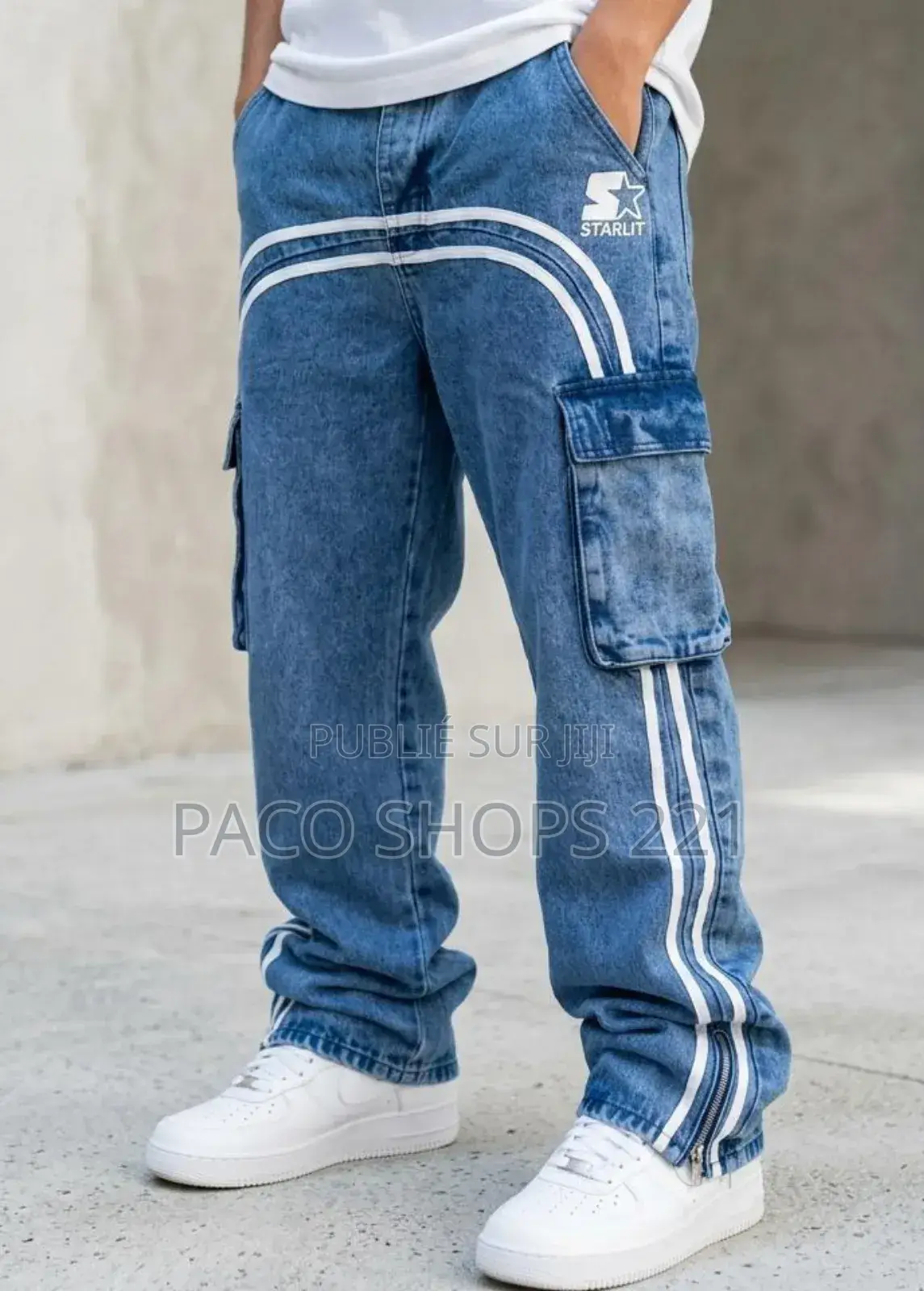 Jean Cargo Urban Starlit Gris