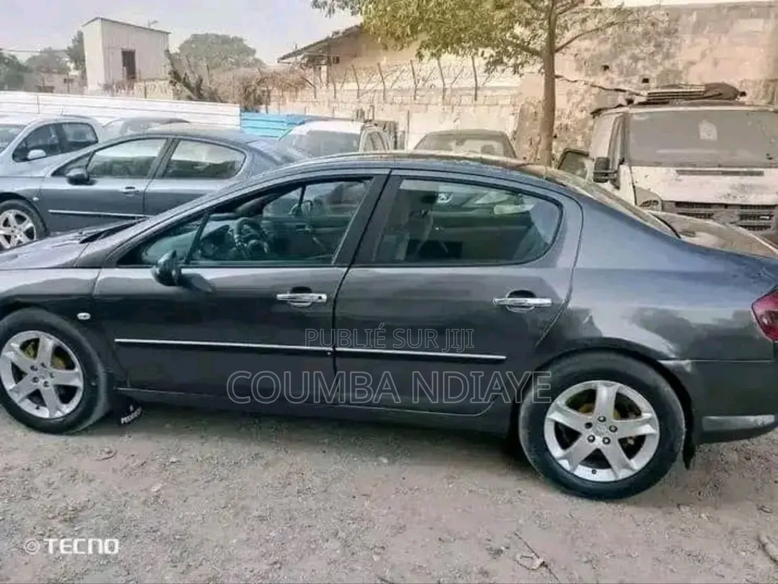 Peugeot 407 2008 Gris