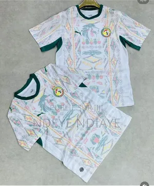Maillot Senegal Blanc