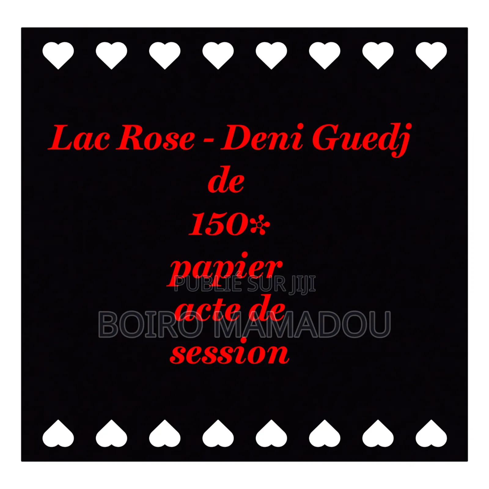 Terrain A Vendre De 1502 A Deni Guedj Lac Rose