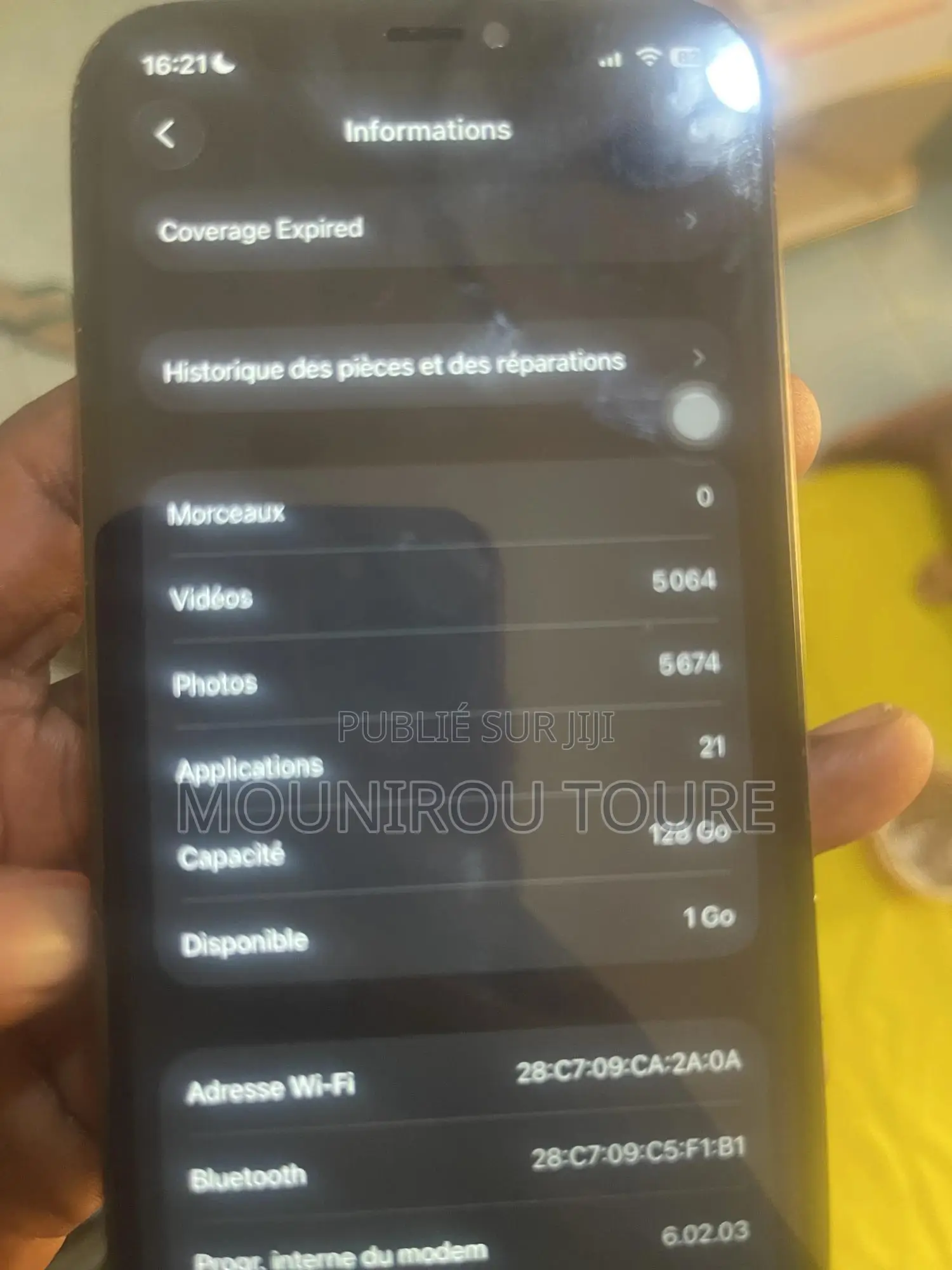 Apple iPhone 12 Pro 128 GB Bleu