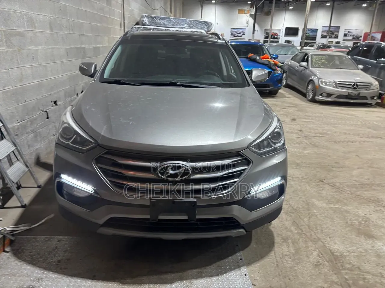 Hyundai Santa Fe SE AWD 2018 Argenté