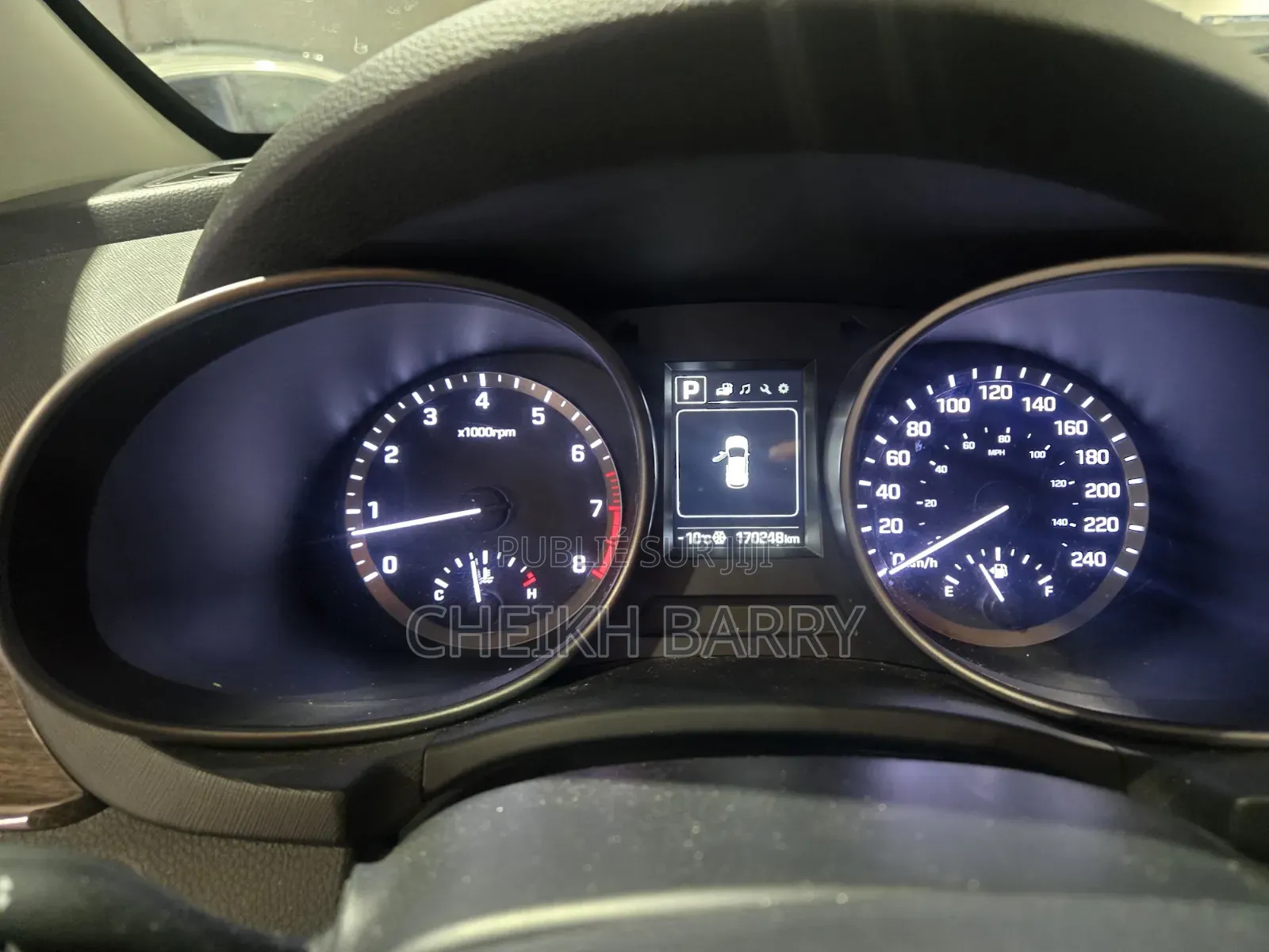 Hyundai Santa Fe SE AWD 2018 Argenté