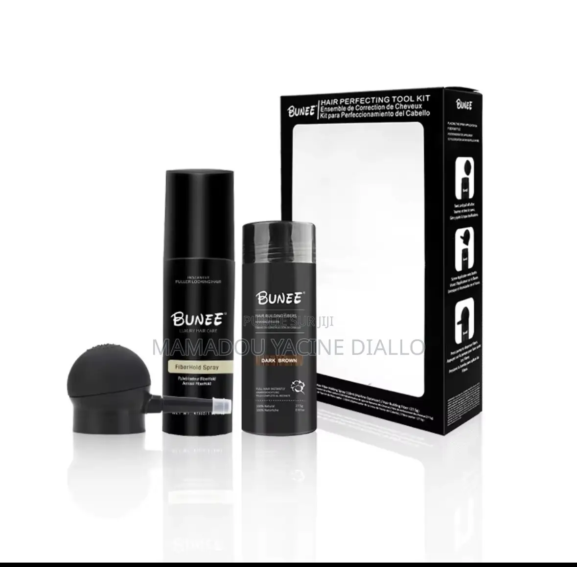 Box Fibre Capillaire + Spray Fixateur