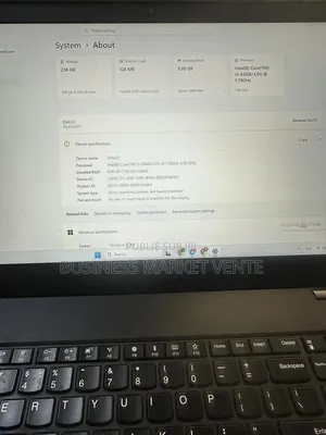 Nouveau Lenovo ThinkPad T14 8GB Intel Core i5 SSD 256GB