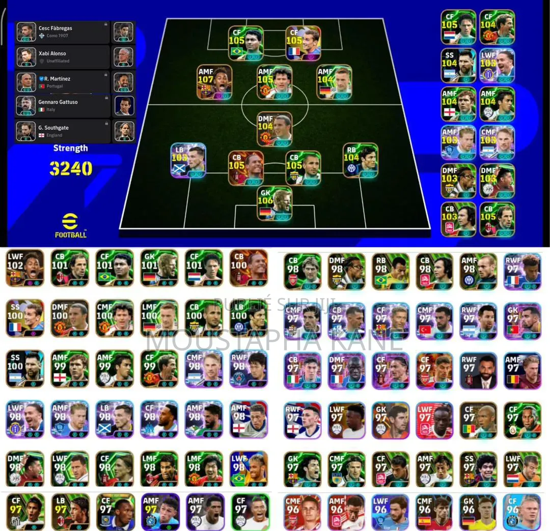 Compte Efootball