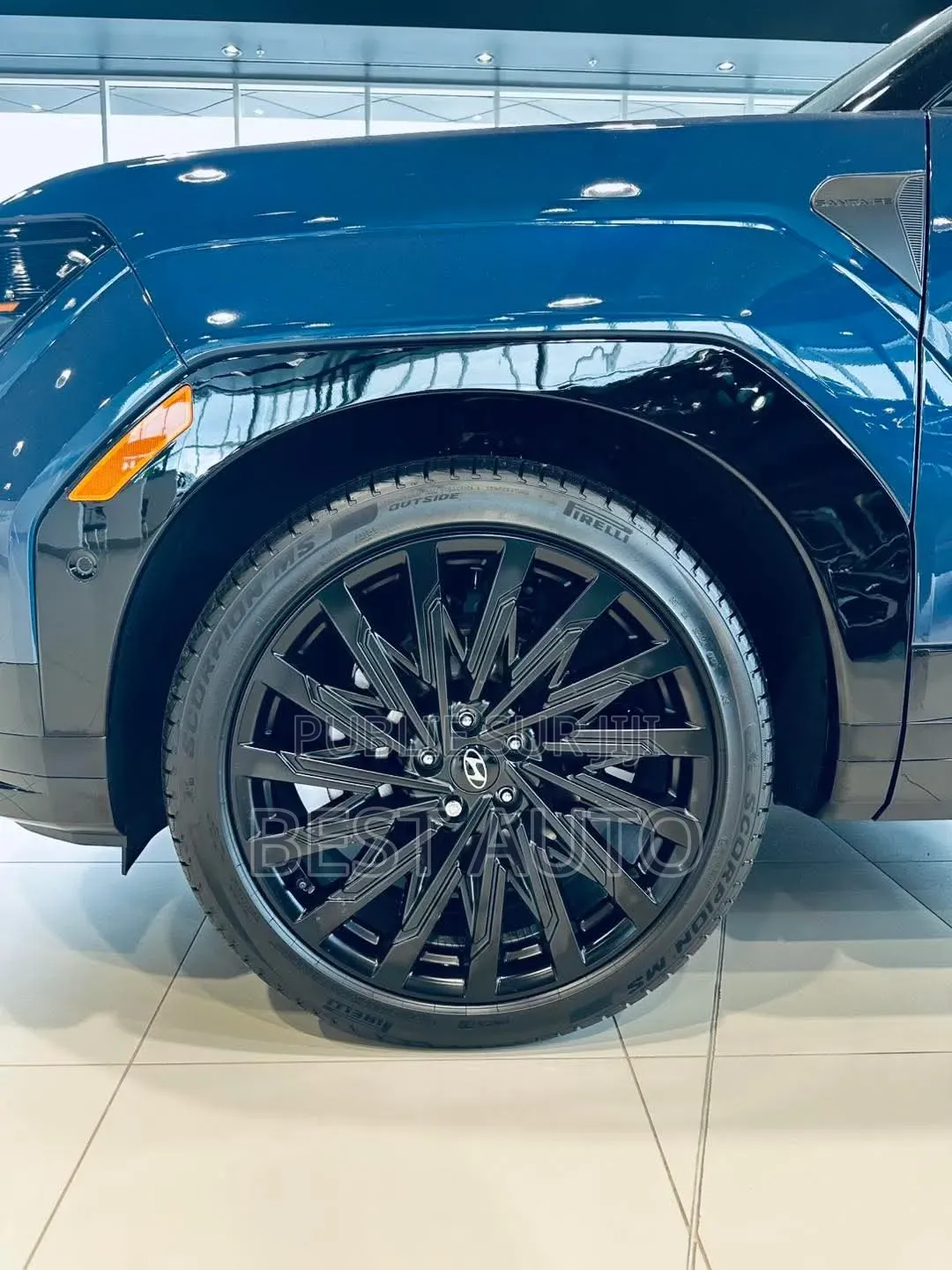 Hyundai Santa Fe 2026 Bleu