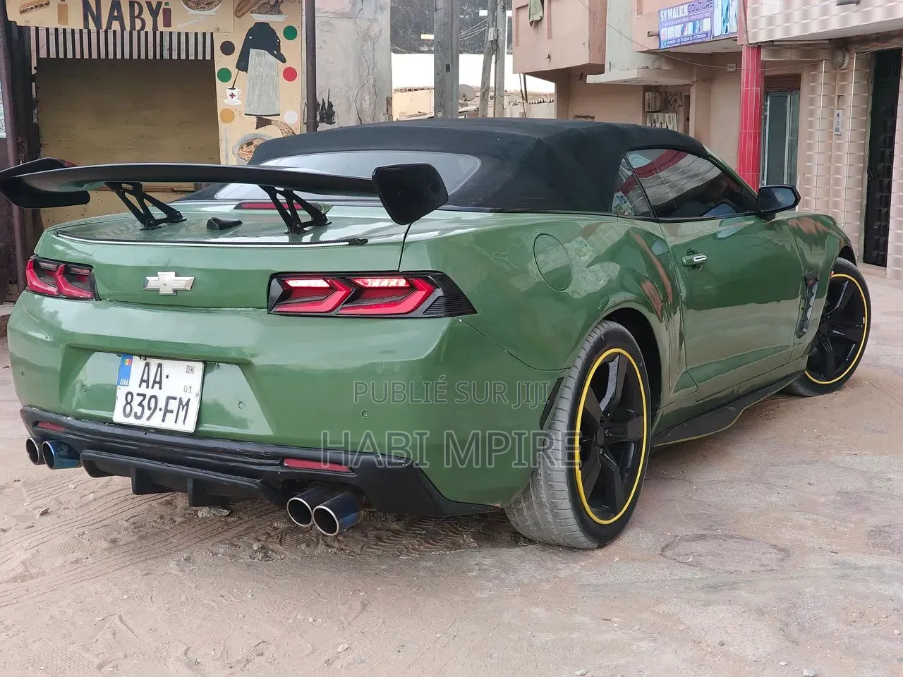 Chevrolet Camaro 2013 Vert