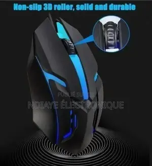 Souris Filaire À Led Colorées- Souris Gamer Avec Rétroéclairage
