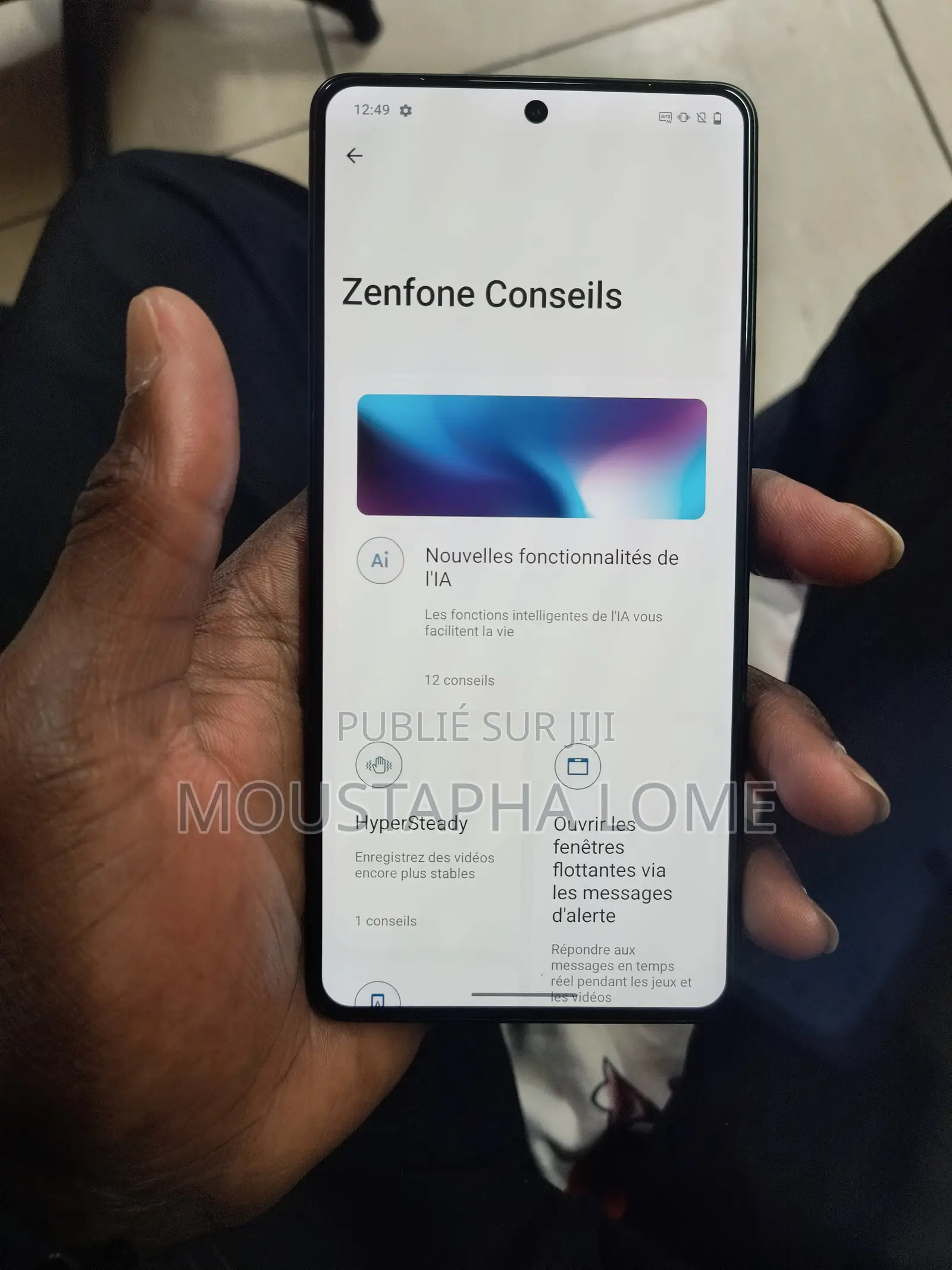 Nouveau Asus Zenfone 11 Ultra 512 GB Noir