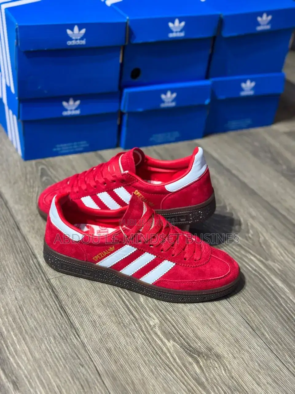 Adidas Spezial Rouge-Blanc Disponible