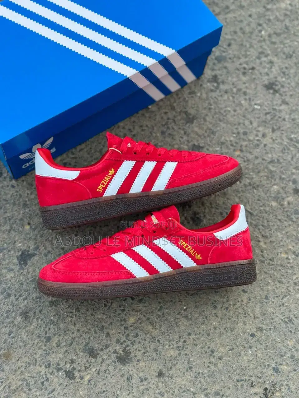 Adidas Spezial Rouge-Blanc Disponible