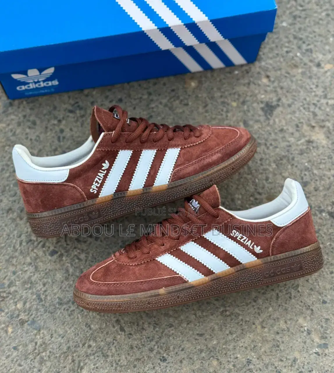 Adidas Spezial Marron-Blanc Disponible