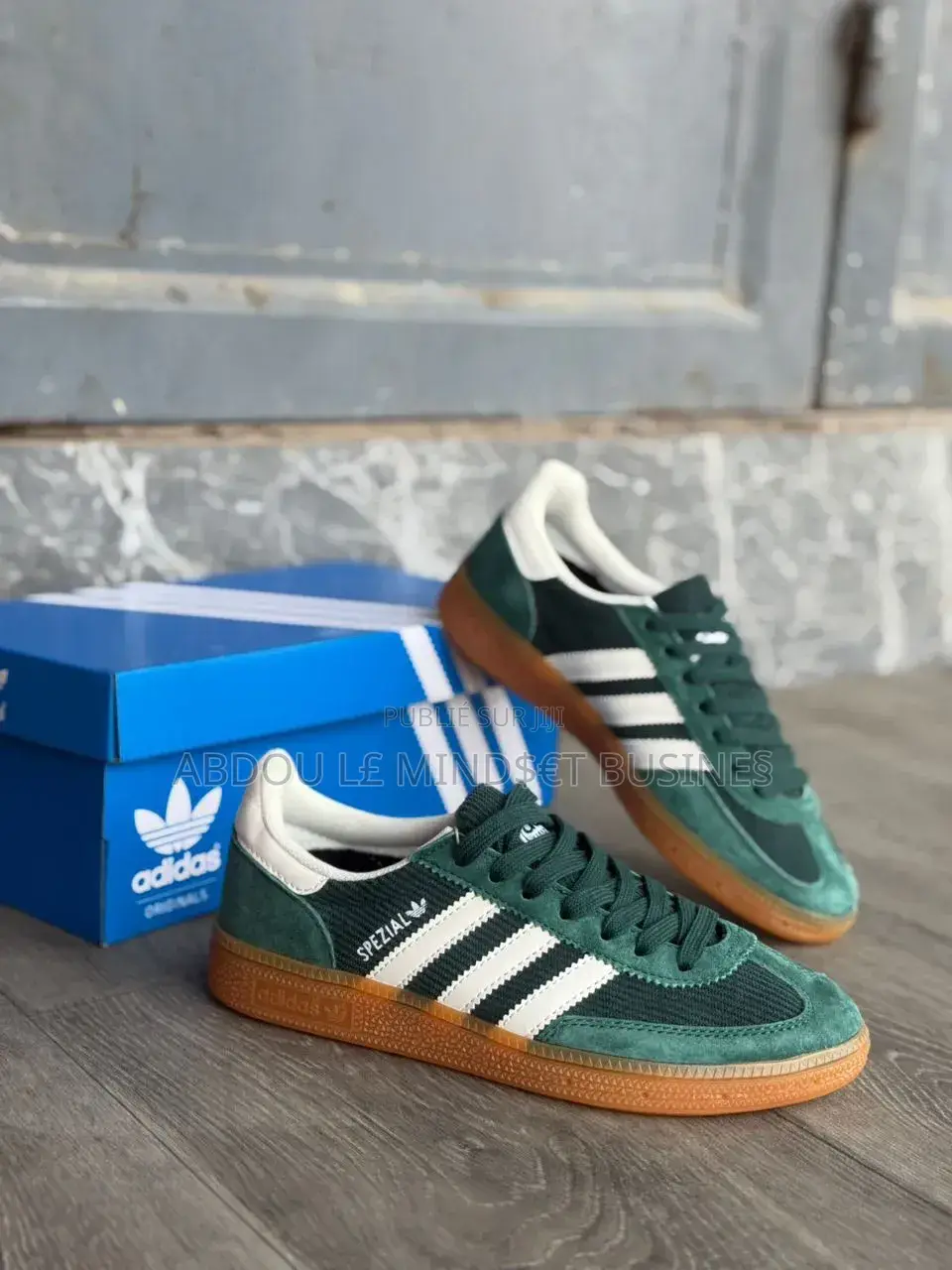 Adidas Spezial Vert-Blanc