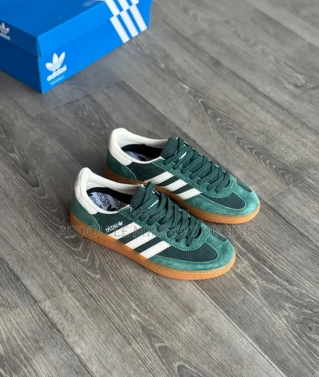 Adidas Spezial Vert-Blanc