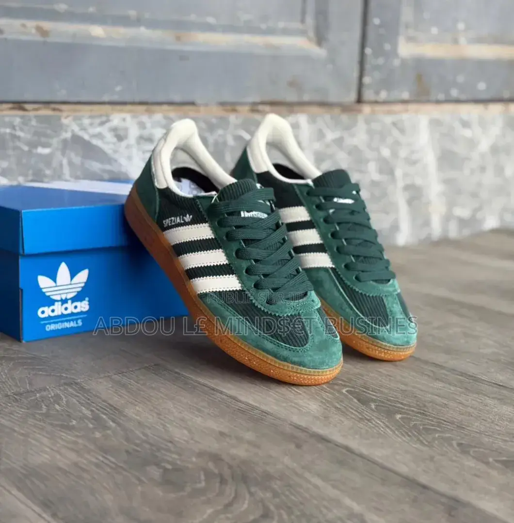 Adidas Spezial Vert-Blanc