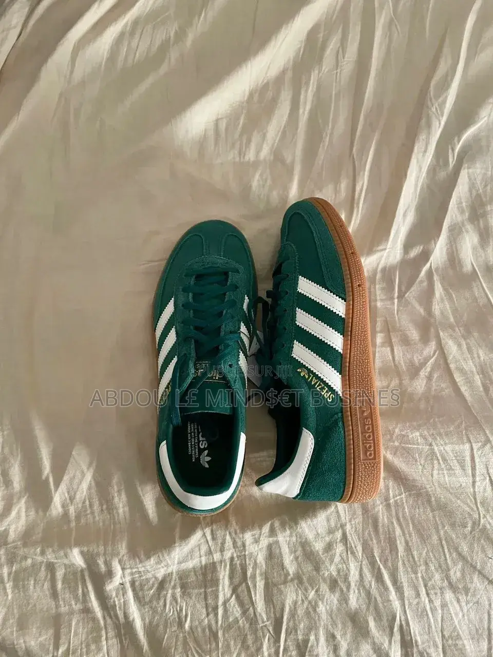 Adidas Spezial Vert-Blanc