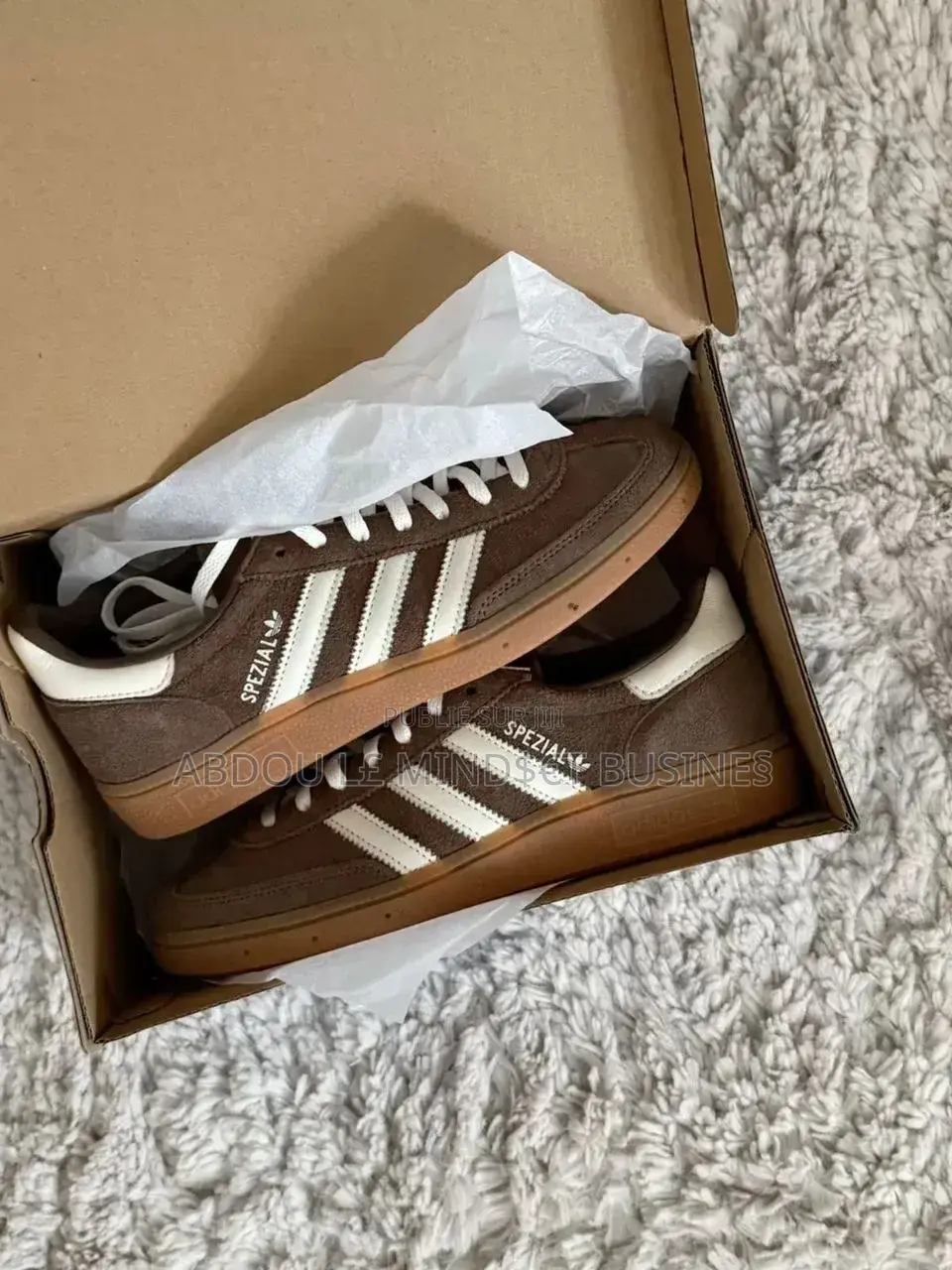 Adidas Spezial Beige-Blanc Disponible