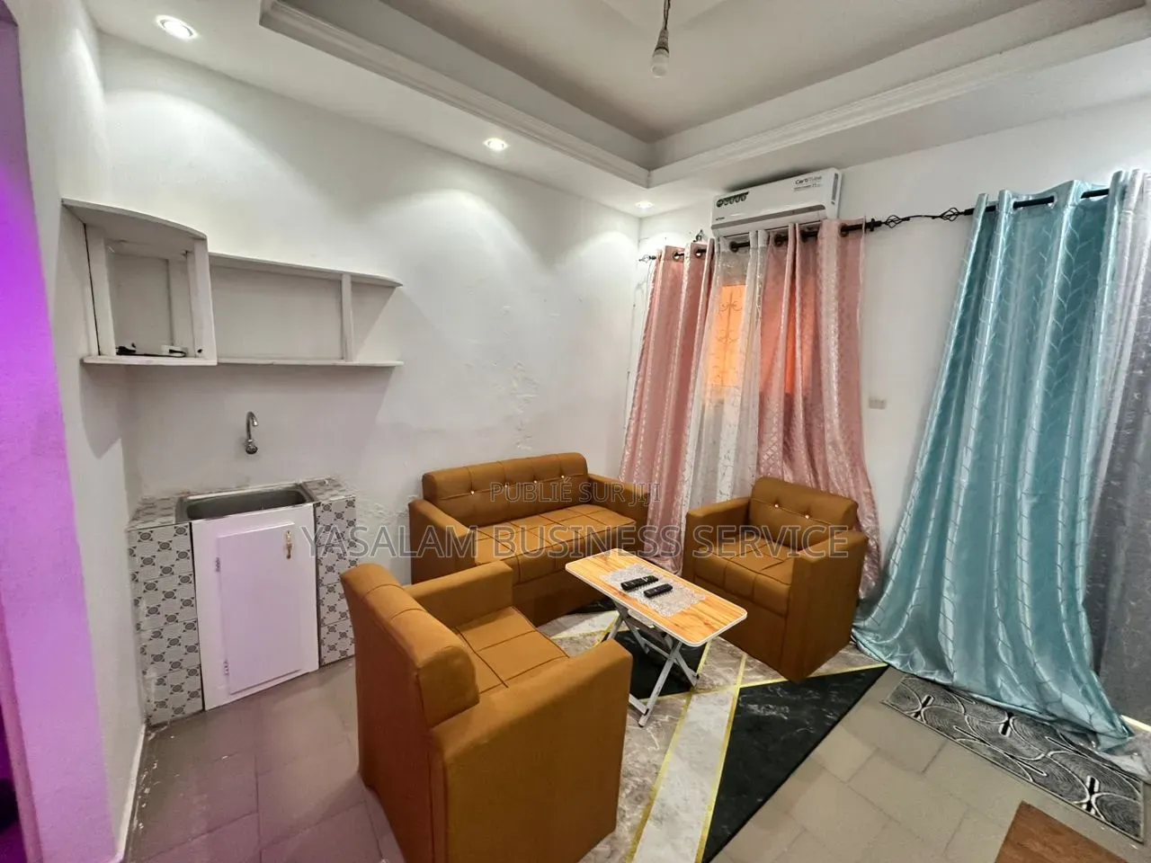 Meublé 1chbre Studio dans Yasalam Business, Mermoz Sacré-Cœur à Louer