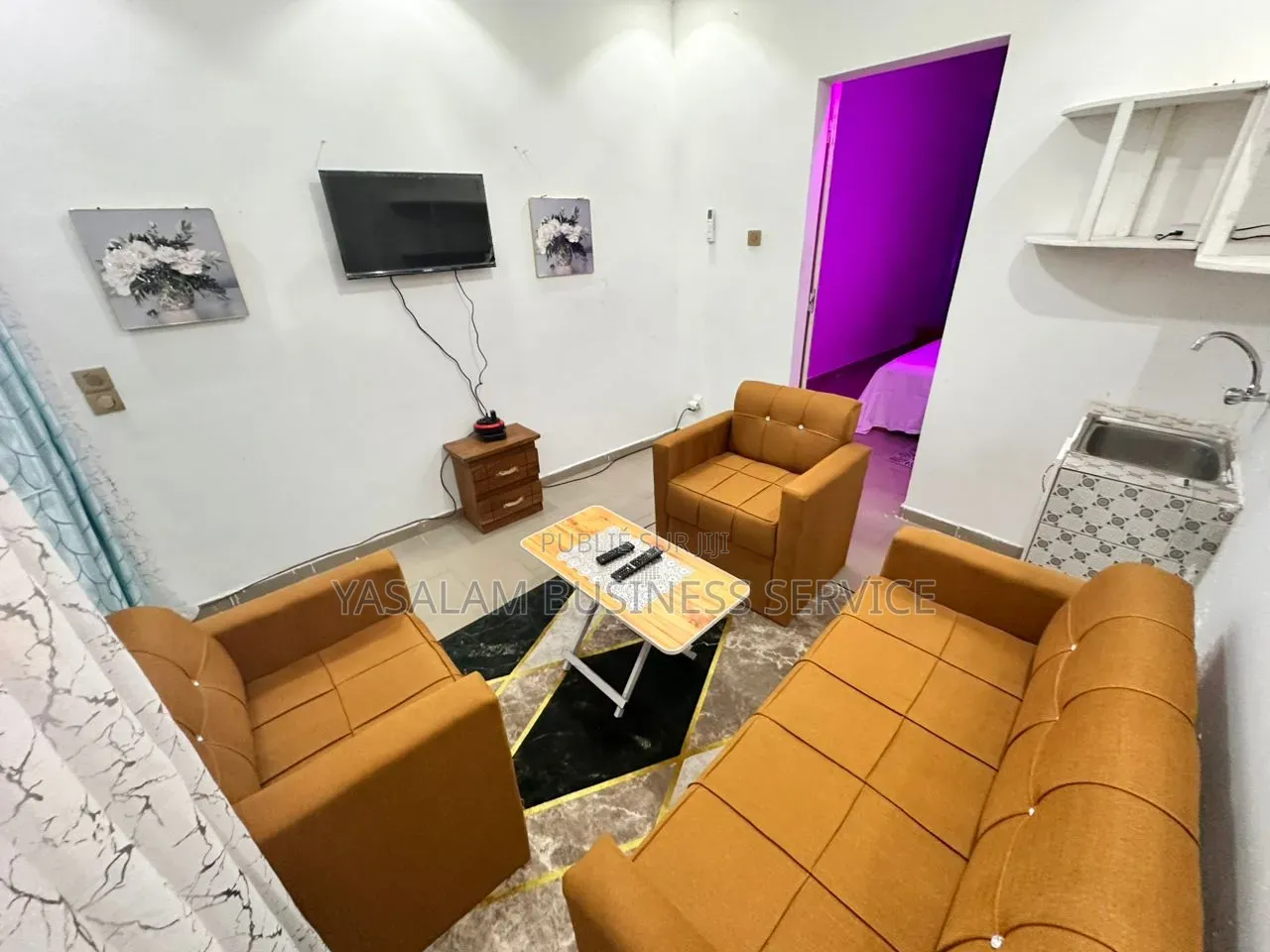 Meublé 1chbre Studio dans Yasalam Business, Mermoz Sacré-Cœur à Louer