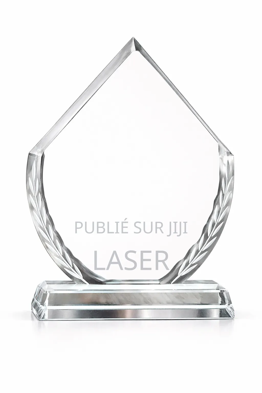 Trophées en Cristal Personnalisés