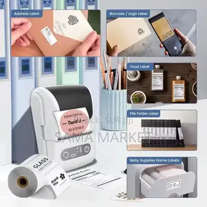 Mini Imprimante d'Étiquettes Adhésives