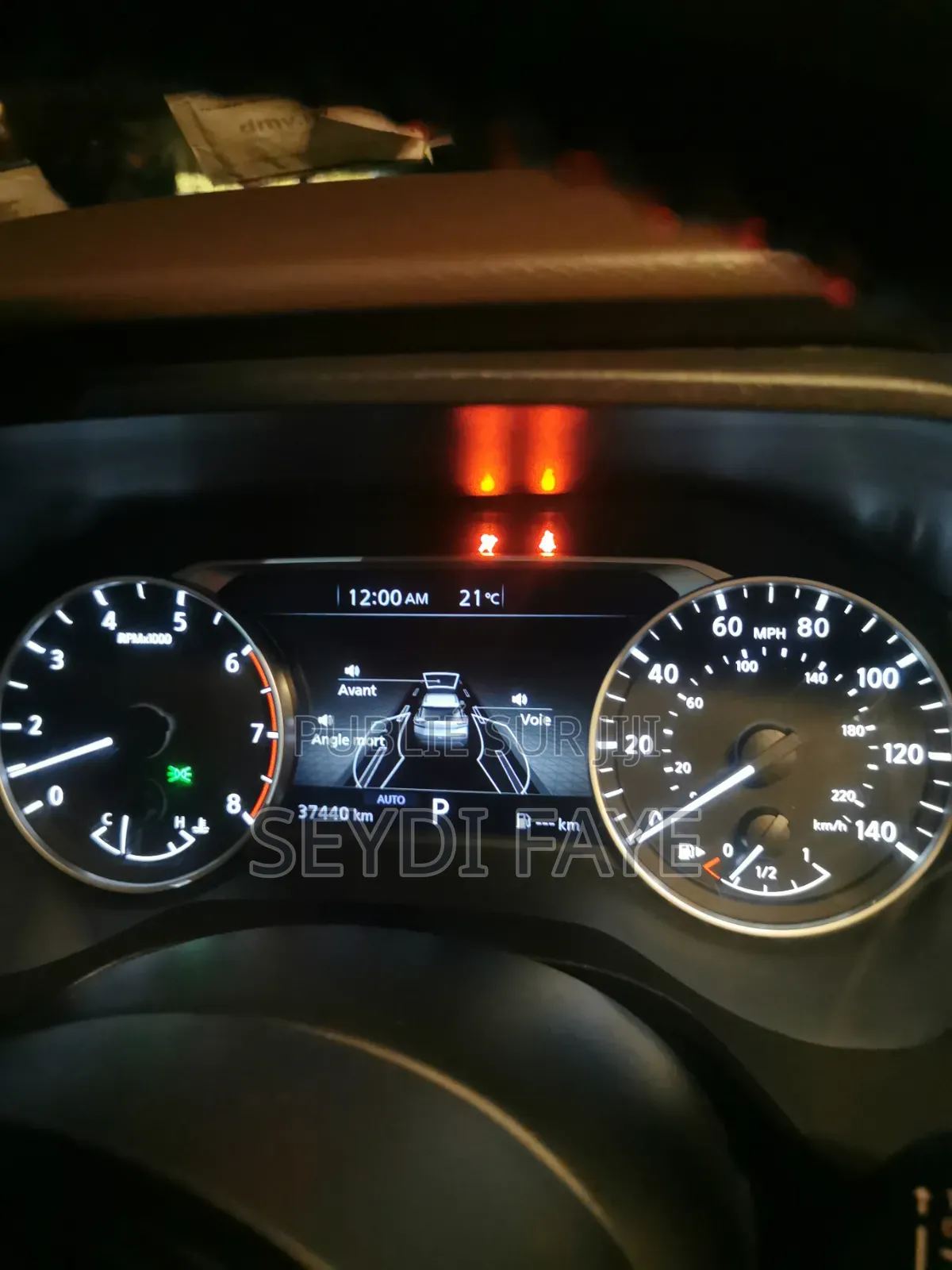 Nissan Rogue SV 2023 Noir