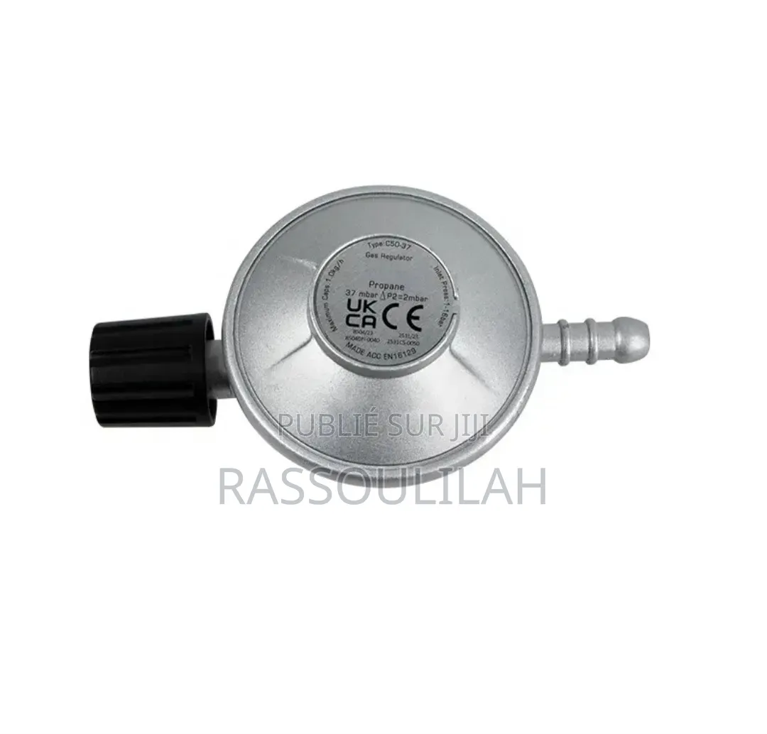 Detendeur De Gaz Avec Tuyau Et Colliers (6kg/9kg)