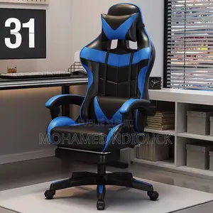 Chaise Gamer, Fauteuil De Jeu Ergonomique À Dossier Haut Avec Repose-