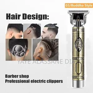 Tondeuse Professionnelle Barbe Cheveux Vintage T9 Trimmer - Km