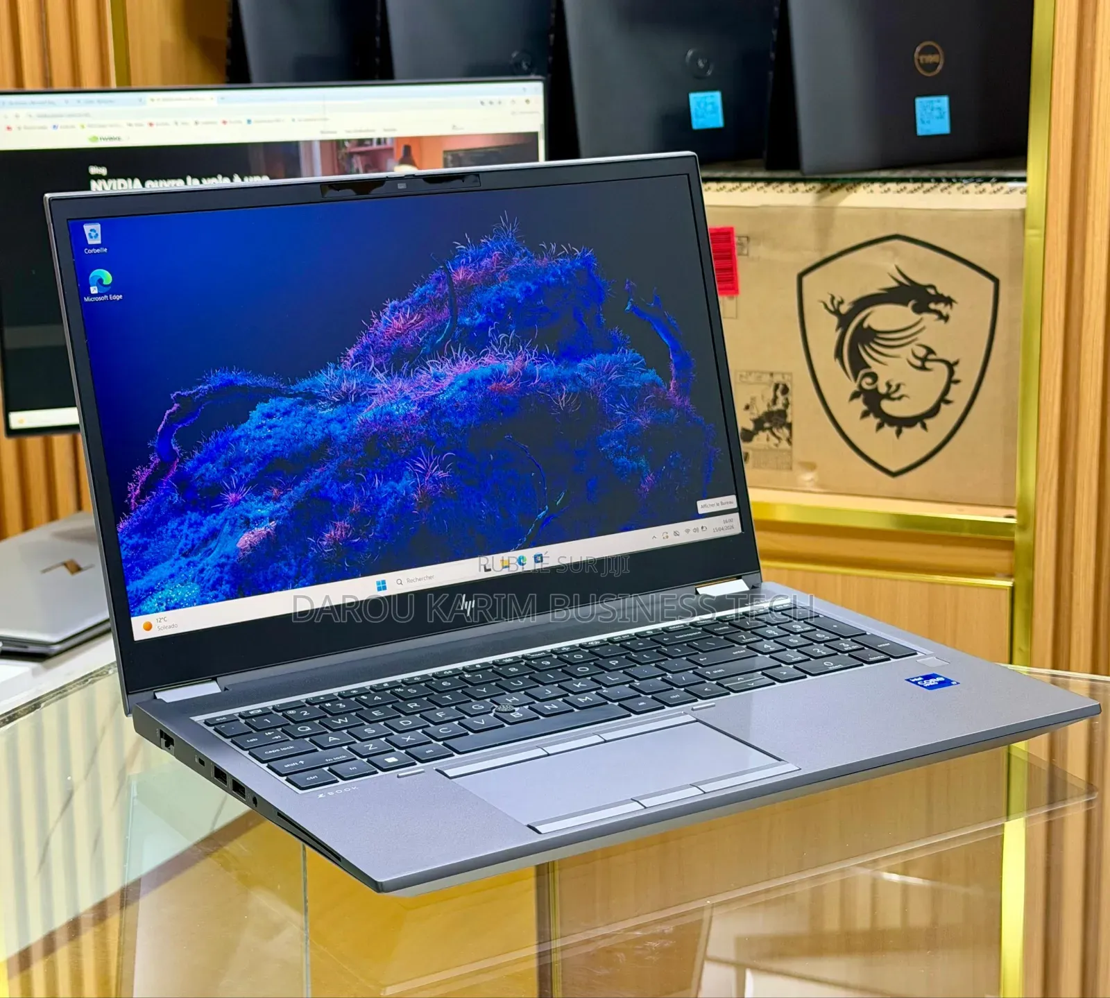 Nouveau HP ZBook Fury 15 G8 32GB Intel Core i7 SSD 512GB
