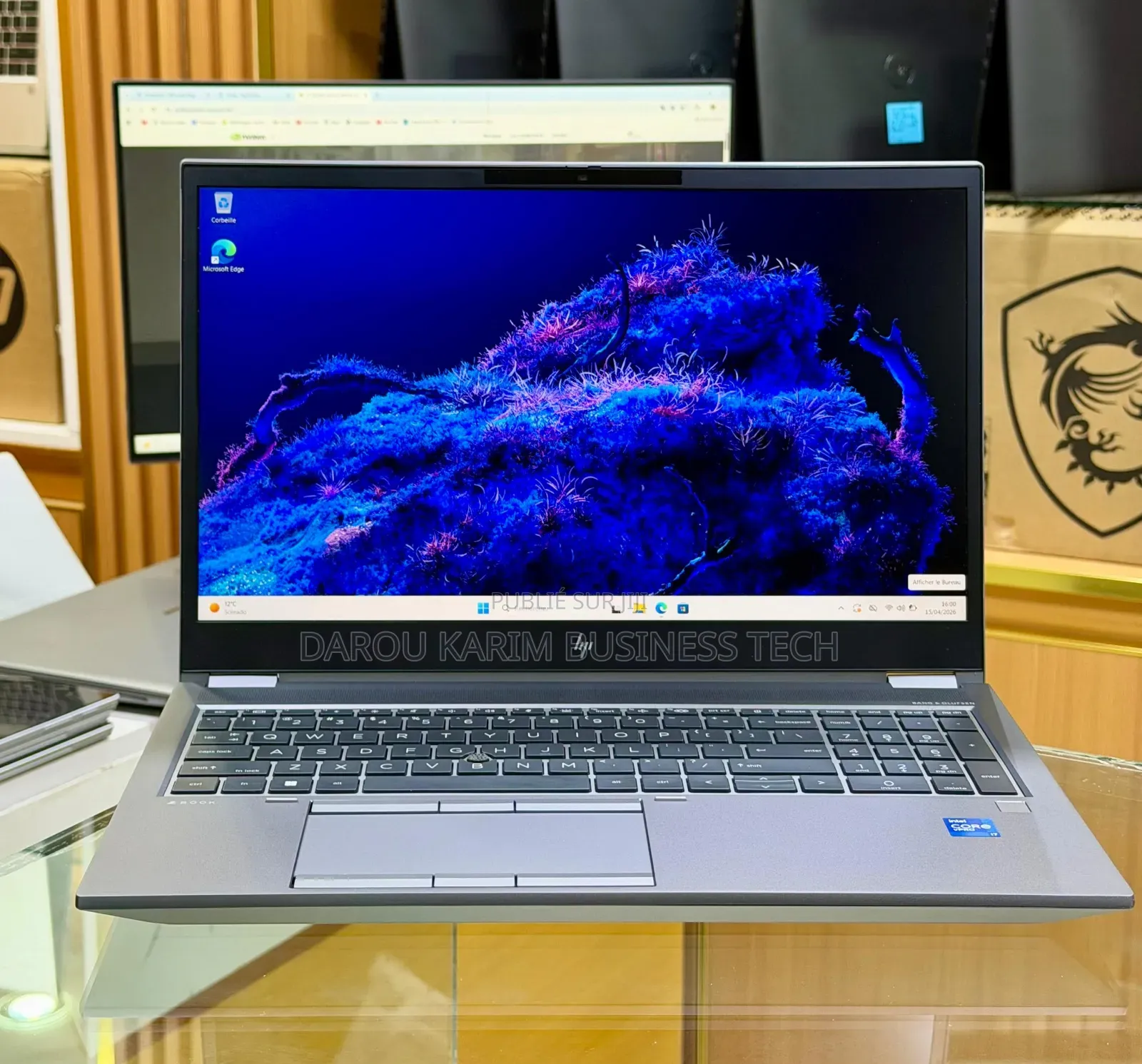 Nouveau HP ZBook Fury 15 G8 32GB Intel Core i7 SSD 512GB