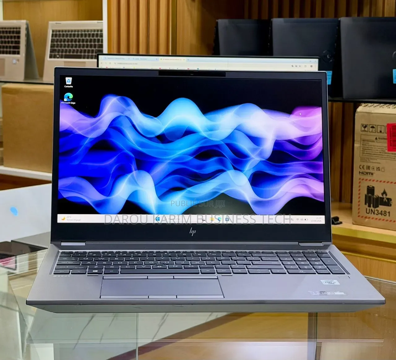 Nouveau HP Zbook Fury 15 G7 32GB Intel Core i7 SSD 512GB