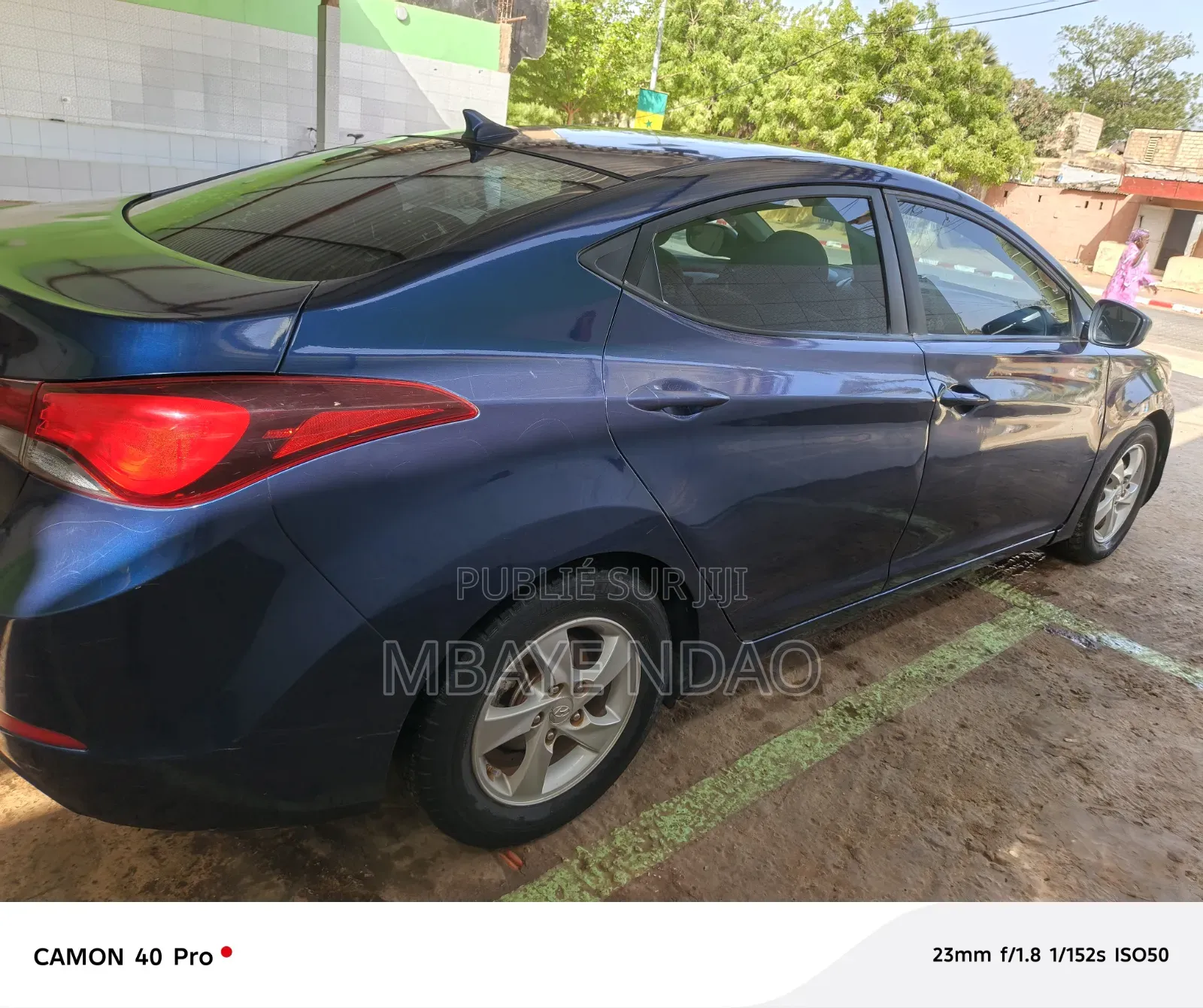 Hyundai Elantra 2015 Bleu